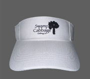 Swamp Cabbage Visor white