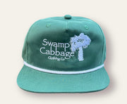 Swamp Cabbage green rope hat
