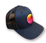 Black sunset hat
