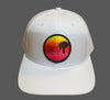 White sunset hat