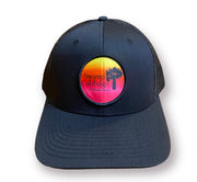 Black sunset hat