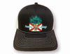 Black Snapback trucker hat